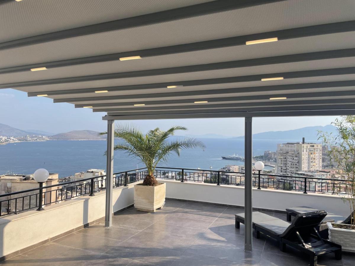Teuta- Luxury Penthouse 200M2 Daire Saranda Dış mekan fotoğraf