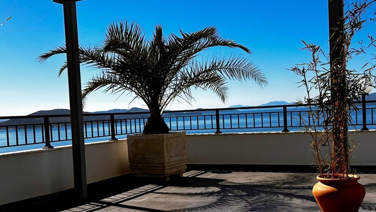 Teuta- Luxury Penthouse 200M2 Daire Saranda Dış mekan fotoğraf