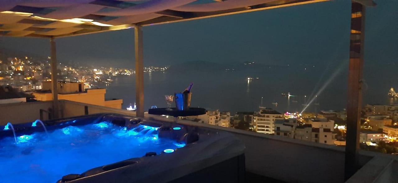 Teuta- Luxury Penthouse 200M2 Daire Saranda Dış mekan fotoğraf